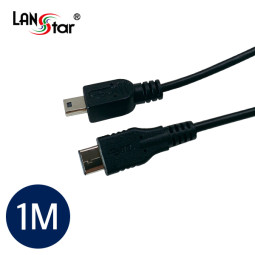 [USB 3.1] 케이블 USB 3.1 C/M-2.0 MINI 5P/M 1M Black