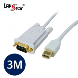 신호변환기, Mini 디스플레이 to VGA, 3M
