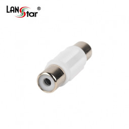 AV젠더Changer , 1RCA F／F, White