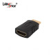 HDMI젠더, HDMI A／M-A／F, Black,Gold