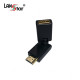HDMI젠더, HDMI A／M-A／F, Black,360도