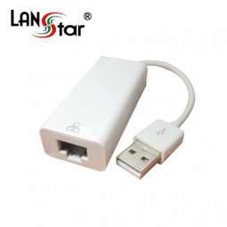 휴대용 USB 2.0 케이블타입 랜카드 10/100M