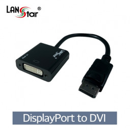 신호변환기, 디스플레이포트 DP to DVI, 0.2M