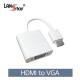 HDMI TO VGA 영상/오디오지원 0.15M