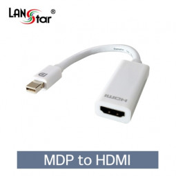 Mini DP1.2 컨버터, Mini DP TO HDMI, 0.2M 4K*2K 30Hz----단종----