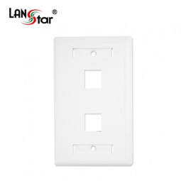 삽입형아웃렛 , Wall plate 2port