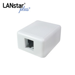 돌출형아울렛 MOUNT BOX, 공박스 1-Port, White
