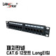 패치판넬 , 10형 Long타입, CAT.6, 12PORT, UL규격, 중국산