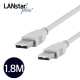 USB 2.0케이블 , A/M-A/M, 1.8M
