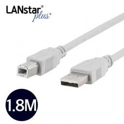 USB 2.0케이블 , A/M-B/M, 1.8M