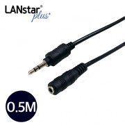 D[70046]Plus-스테레오연장케이블, 3.5ST M/F, 0.5M, 일반 type 