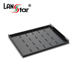 고급형 [국내조립] 랙 캐비넷 선반 485*720mm (W*D) Black