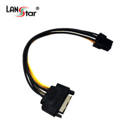 SATA전원케이블 SATA PCB to VAG 6P, SATA / M-VGA Power 6P 0.2M