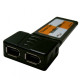 D[30066] 노트북용 EXPRESS 1394카드, 6P 2Port, NEC