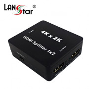 HDMI 미니 분배기 1:2 분배기 3D, 2K/4K/30MHz지원