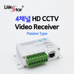 4채널 HD CCTV 비디오 리시버, 패시브타입