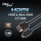 HDMI to Micro HDMI 2.0 케이블 1.5m , 4K 60Hz (150개)