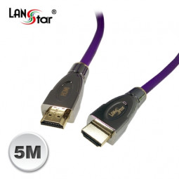 HDMI 2.0 케이블, M/M,Metal,Violet, 4K*2K 60Hz, 5M
