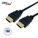 HDMI 2.0 케이블 ,19P M／M, Black, 4K*2K 60Hz, 1M