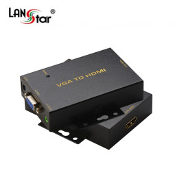 VGA TO HDMI 영상 컨버터, 오디오지원, 아답터포함