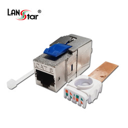 Tooless 키스톤잭,CAT.8 FTP, 40G