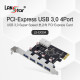 PCI-Express USB 3.0카드 4포트