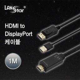 HDMI to DisplayPort 케이블 1m