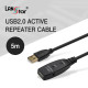 [LANstar] USB2.0 리피터 케이블 5M [30577]