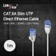 [LANstar] Cat.6A UTP 슬림 랜 케이블 1m [30606]