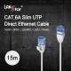 [LANstar] Cat.6A UTP 슬림 랜 케이블 15m [30611]
