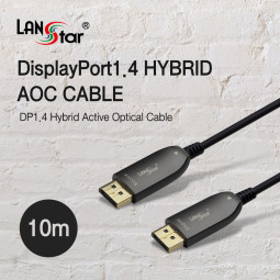 랜스타 LS-DPAOC-10M DisplayPort 1.4v AOC 케이블 10M