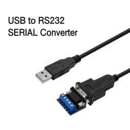 USB2.0 TO RS232 시리얼 컨버터 케이블 [OEM]