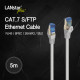 [LANstar-Plus] Cat.7 S/FTP 랜케이블, 5M [30657]