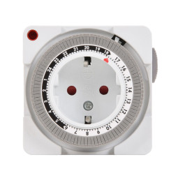 D-SST-800 신성계전 24시간용 아날로그 타이머 스위치 콘센트형