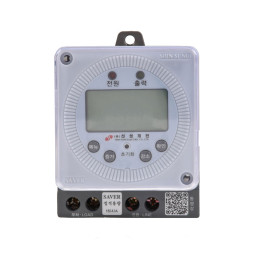 D-SST-16SD 신성계전 전자식 일주일용 타이머 스위치 판넬용