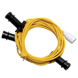 D-SL310 전등선 3구10M 작업등 전구보호망포함