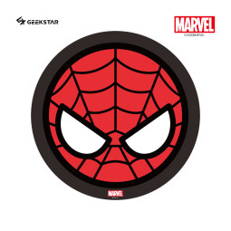 마블 카와이 단패드 스파이더맨 원형 마우스 패드 페브릭 재질