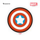 마블 카와이 단패드 캡틴아메리카 원형 마우스 패드 페브릭 재질