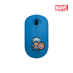 캡틴아메리카 블루 마블 카와이 USB 무선 광 마우스 2.4gHz