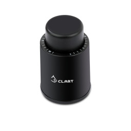 와인 스토퍼 플라스틱제질 진공 밀폐 날짜표시 다이얼 BLACK EC-W2