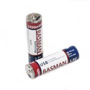USB 충전식 건전지 AA 1.5v 2550mWh 2알1세트 리튬이온 배터리 AA-1700