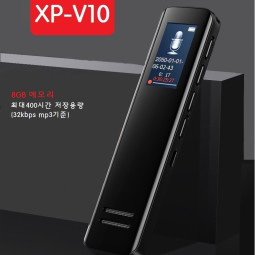 소형녹음기 미니 휴대용 장시간 음성녹음기 녹취 강의레코더 슬림형 인터뷰 XPODV10