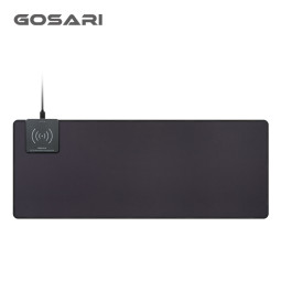 [GOSARI] 10W 고속무선충전 롱마우스패드