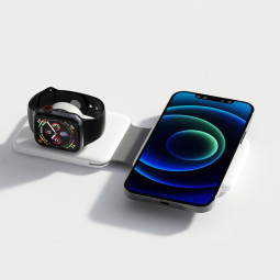 고속 무선충전기 15W 3IN1 맥세이프 애플충전기 아이폰 애플워치 동시충전 명품햅시