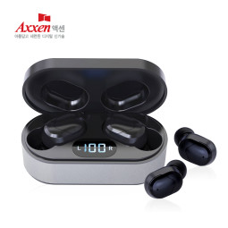 액센 N610 TWS 블루투스 5.0 이어폰 블랙