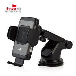엑센 Qi인증 자동 무선충전 모션센서 차량용 거치대 C300