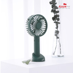 액센 F31 스마트폰 거치대 손풍기 카키
