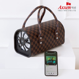 버스킹앰프 미니 배럴백 가라오케 블루투스 스피커 브라운 BS60