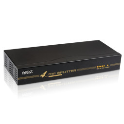 NEXT-104DVI 1:4 DVI모니터 분배기.DVI-D싱글링크