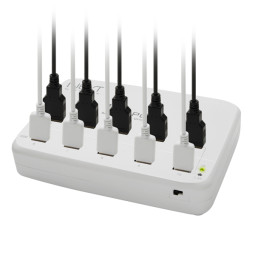 NEXT-10AC USB 10포트 AC 충전기 60W 용량 제공